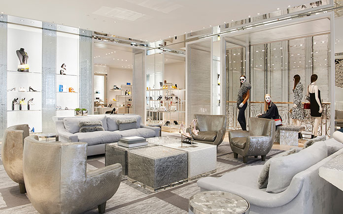 A luxury fashion boutique gets a whole new look