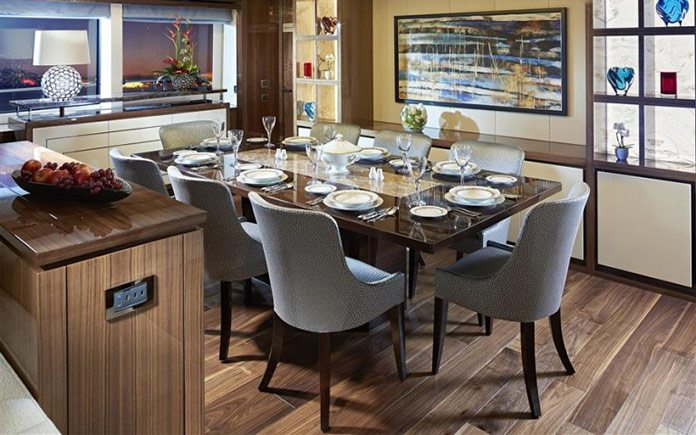 yacht-sunseeker-131-dining