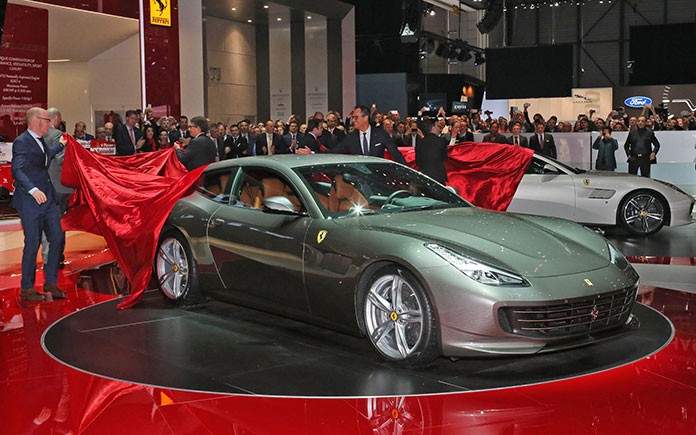 Ferrari GTC4 Lusso at Geneva Motor Show 1