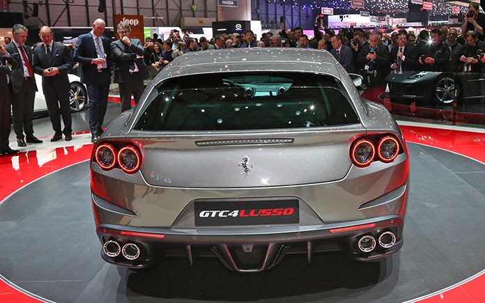 Ferrari GTC4 Lusso at Geneva Motor Show 4