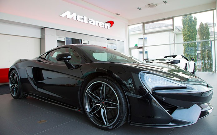 McLaren Lugano showroom 3