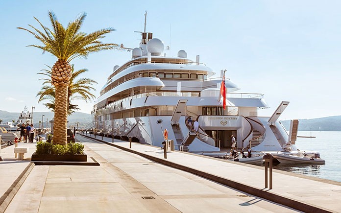 Porto Montenegro added a 250m berth 1