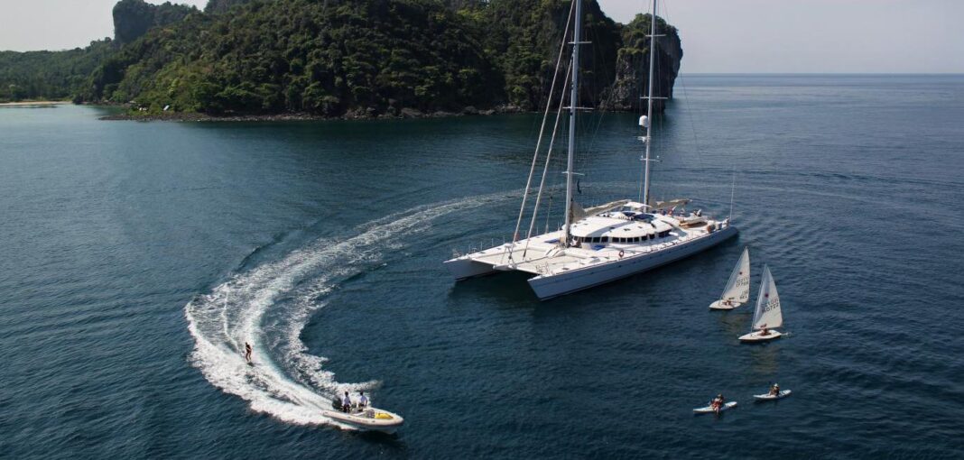 world's biggest sailing catamaran